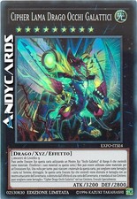 CIPHER LAMA DRAGO OCCHI GALATTICI • Super R • EXFO ITSE4 • Lim • Yugioh!