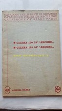 Gilera 125 150 Arcore 1972 catalogo ricambi originale moto spare parts catalogue