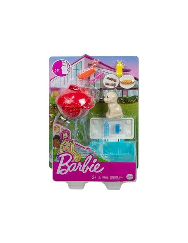 Barbie playset barbecue - barbie,