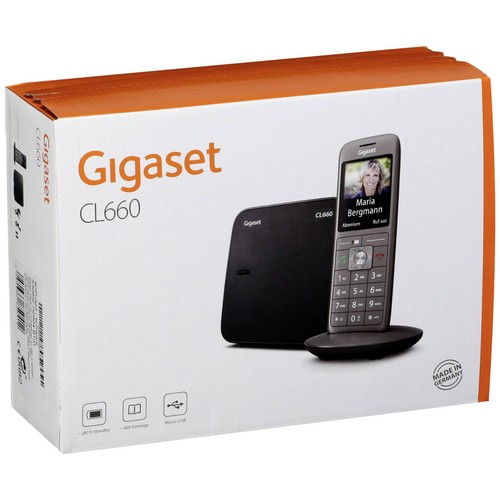Cordless gigaset cl660 eco - cordless,