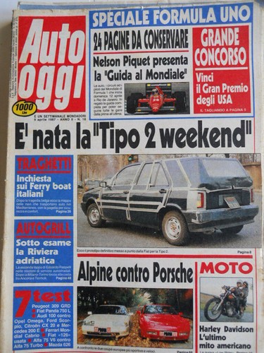 Auto oggi 1987 - oggi, n�18