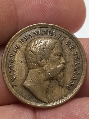 Medaglia vittorio emanuele - emanuele, ii