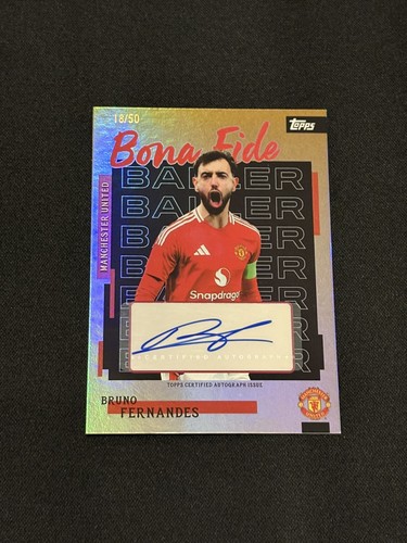 2025 topps man utd - man, bona