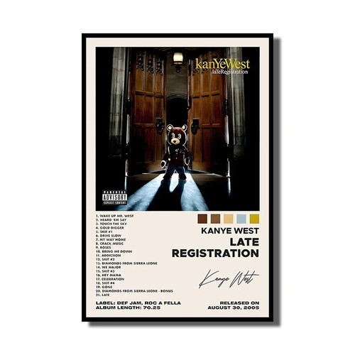 Album kanye west - album, late