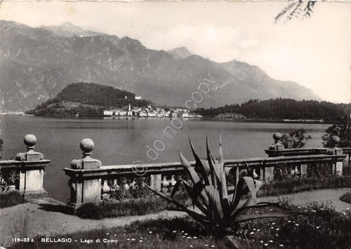 Cartolina bellagio lago - lago, di