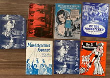 Lotto di 7x I tre moschettieri