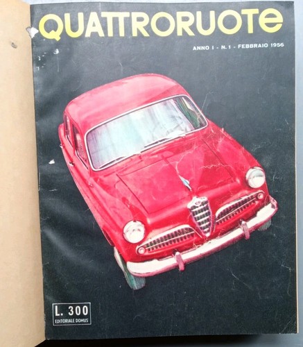 Quattroruote 1956 annata - quattroruote,
