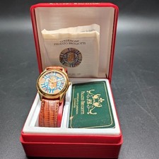 Orologio Palazzo Brugiotti Isabella quadrante piatto araldico arme di Spagna