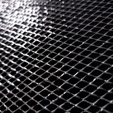 Silver Metallic Diamond Net
