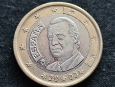 1 euro SPAGNA 2003