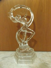 Ballerina ginnastica artistica in cristallo