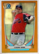 Lucas Sims 2014 Bowman Draft
