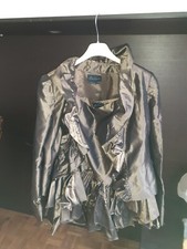 Tailleur di seta  Luisa Spagnoli taglia 46 color bronzo