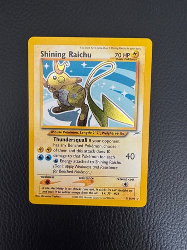 Shining raichu neo - raichu,
