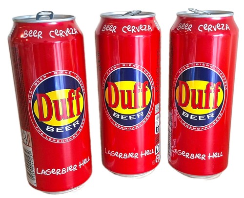 Duff beer cans the - beer,