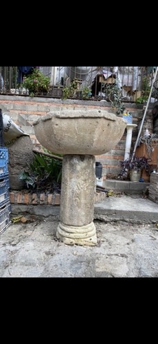 Fontana giardino pietra - fontana, in