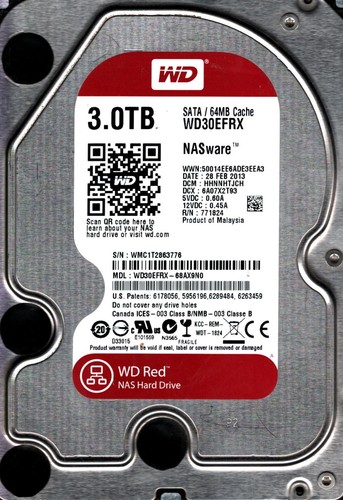 Wd30efrx 68ax9n0 wmc1t - s/n:,