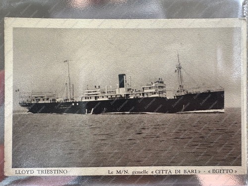 Cartolina nave ship - cartolina,