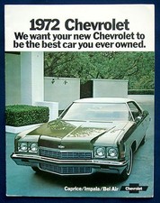 Brochure depliant 1972
