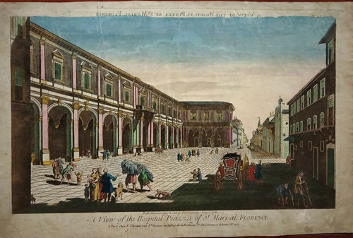 1760 acquaforte chereau vue - 1760,