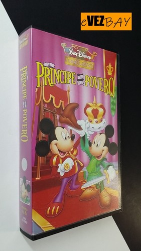 Vhs topolino principe e - -,