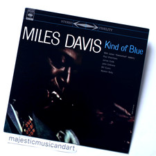 VINTAGE VINYL MILES DAVIS KIND OF BLUE LP EX+