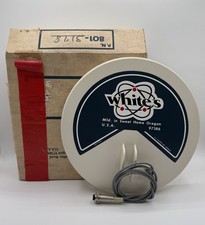 Testa metal detector bianca