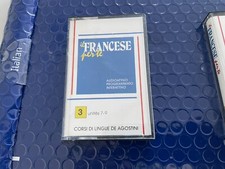 DE AGOSTINI AUDIOCASSETTA N 3  FRANCESE   PER TE  NUOVA MAI ASCOLTATA