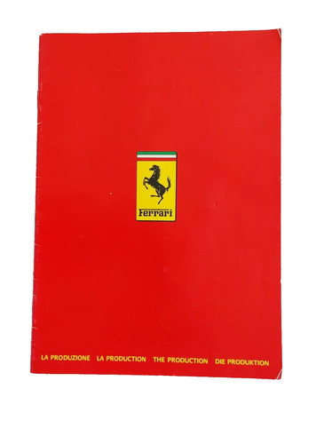 Brochure vendita ferrari - vendita,