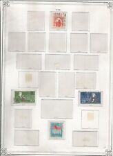 Germania Germany DDR 1958 Stamps - pagina d'album lotto francobolli - vedi foto