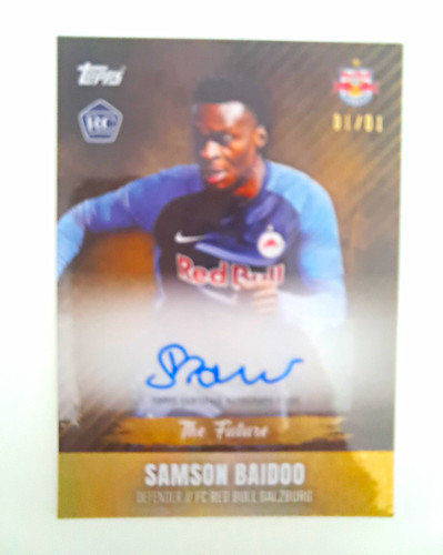 Topps samson baidoo rookie - samson,