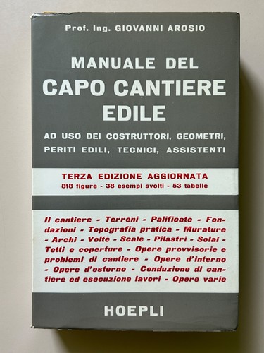 Manuale del capo cantiere