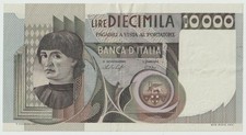 Banconote 10.000 Lire Italia Vintage - Anno 1978