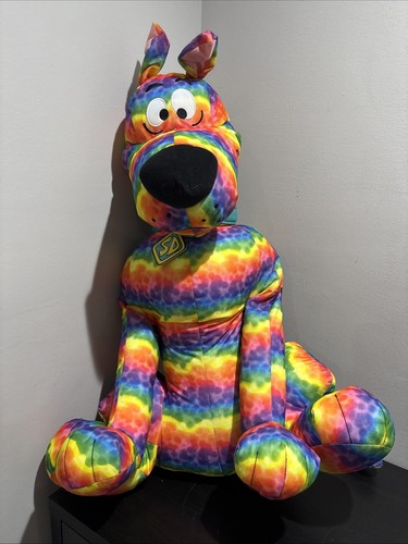 Peluche scooby doo arcobaleno - peluche,