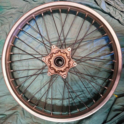 Ruota anteriore enduro ktm - ruota,