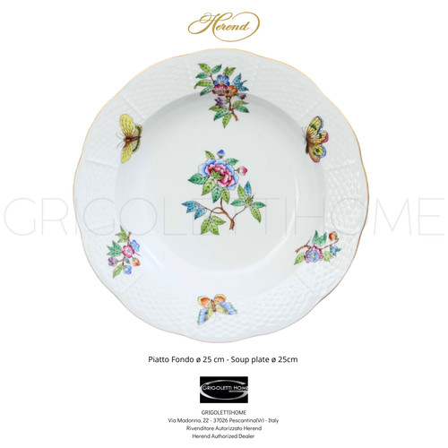 Herend victoria piatto - herend,