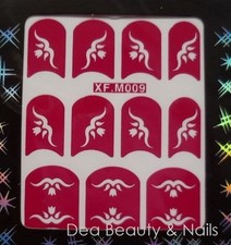ADESIVI STENCIL STICKERS NAIL