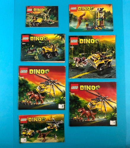 Lego vintage dino 5882 5883 - lego,
