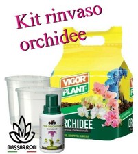 Kit rinvaso orchidee concime - rinvaso, orchidee: