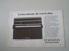advertising Pubblicità 1982 PIANOFORTE FURSTEIN