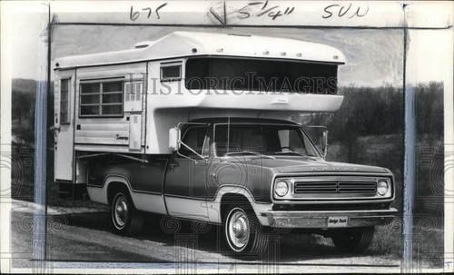 Foto stampa 1972 - dodge, camper