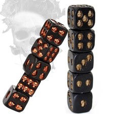 💀 Set 5 Dadi Teschio 3D