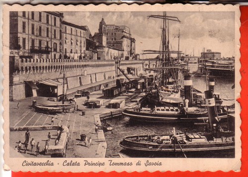 Cartolina civitavecchia fg - ,