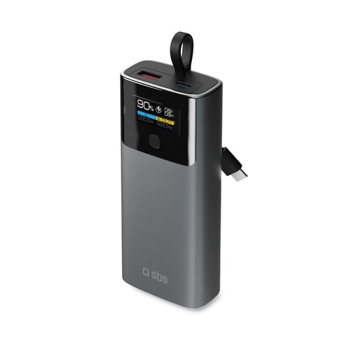 Power bank 000 mah - power, lcd