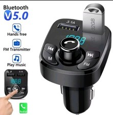 KIT VIVAVOCE BLUETOOTH AUTO FM MP3 USB  AUTO SMARTPHONE CARICABATTERIE CAR G784