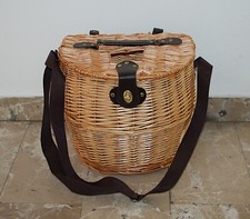 CESTO CESTA VIMINI PESCA FUNGHI A TRACOLLA 33X29XH.29 CM