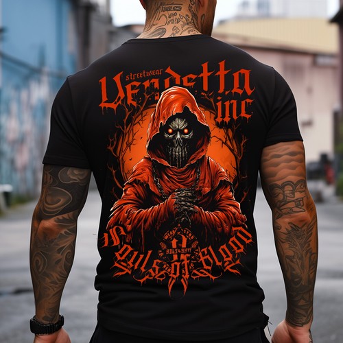 Vendetta inc maglia - vendetta, uomo