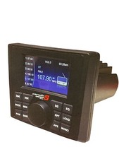 Cerwin-Vega CMR3 Lettore/Ricevitore audio per tutte le stagioni con schermo a colori TFT da 3" aperto