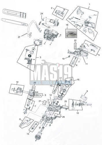 Ricambi motosega valex - valex, apache