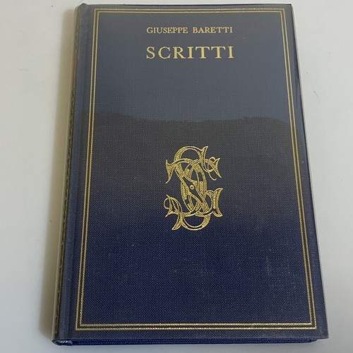Scritti giuseppe baretti - di,